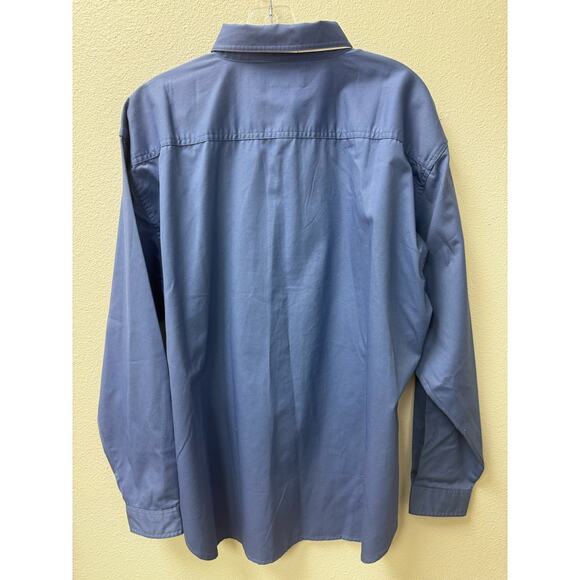 Tri Mountain Women's Long Sleeve‎ Button Down Work Shirt Size XL - Picture 2 of 8